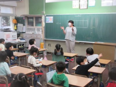 １年生　教室での様子