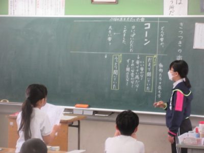 ３年生　国語　きつつきの商売