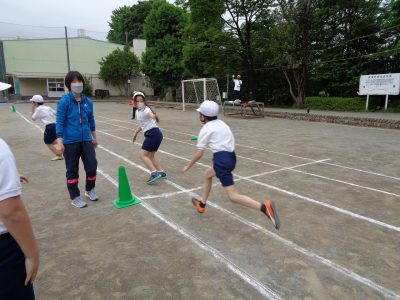 ５年生　安小オリンピック練習②