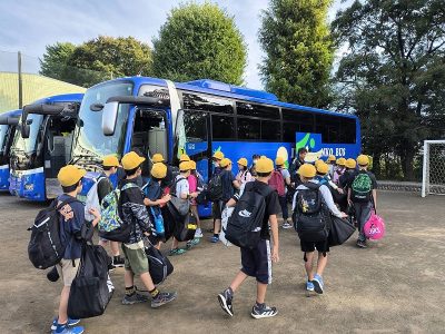５年生　大貫海浜学園　出発