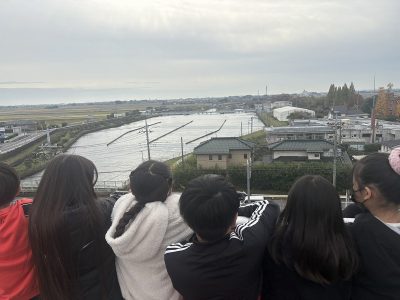 ４年生　社会科見学　利根大堰