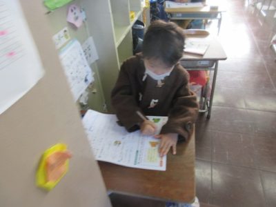 ２年生　国語　「お手紙」テスト