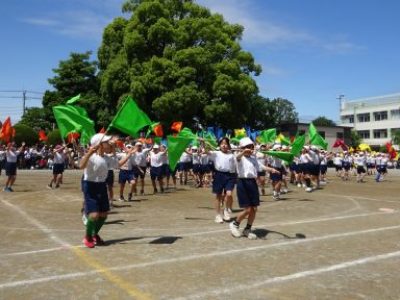 【速報】運動会　４年生 以心伝心～咲かせよう思い出の花～
