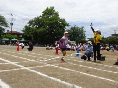 【速報】運動会　６年生　一味同心　Last run!