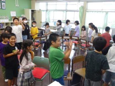 ペア学級遊び
