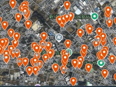 平成8年度　安行小通学班集合場所登録について