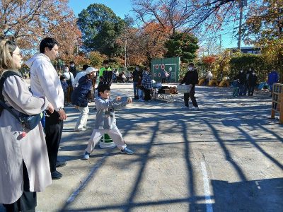 安行小まつり新イベント 安行ジャイアンツ野球体験 お話会