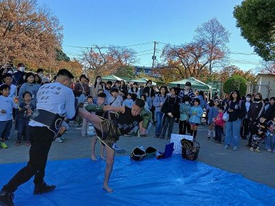 安行小まつりアトラクション キックボクシング