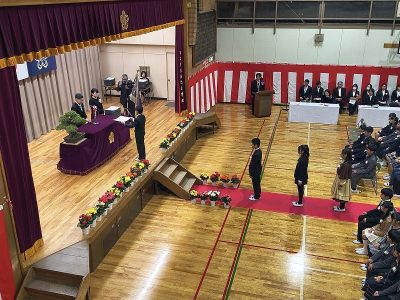 令和７年度　安行小学校　卒業式　３月２４日